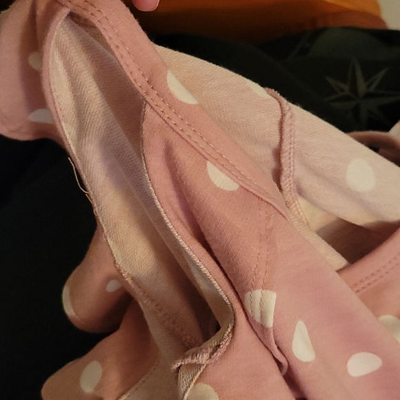 Womens pink cold shoulder top - Picture 3 of 3